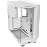Boîtier tour midi Nzxt h6 flow (blanc | 2x USB-A | 1x USB-C | verre trempé)