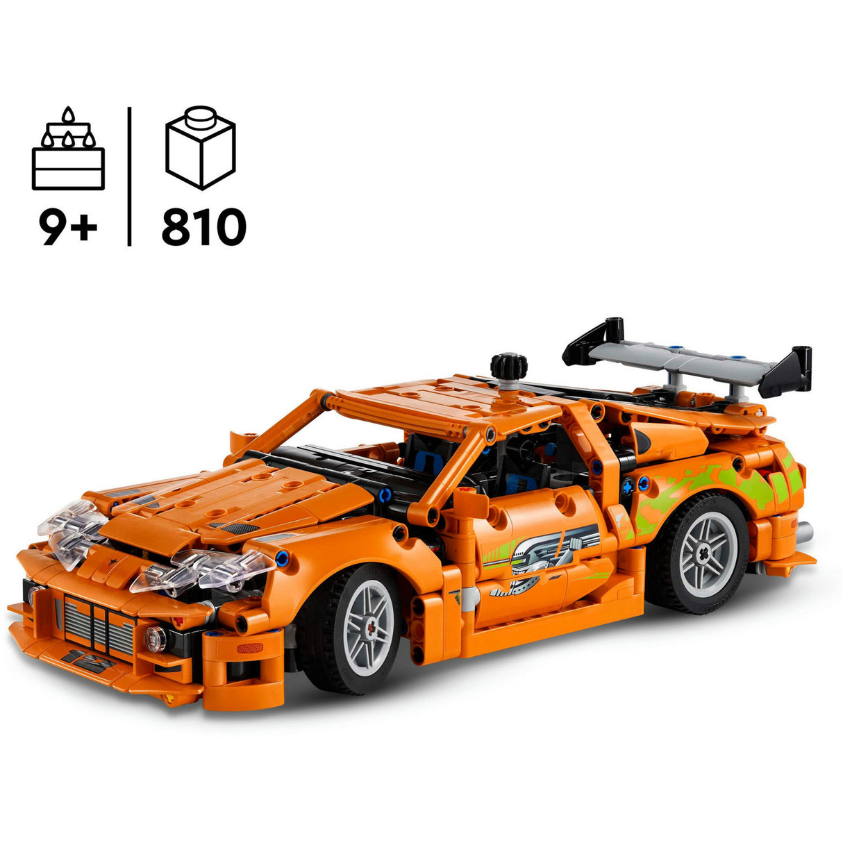 Lego technic 42204 rapide et furieux toyota supra mk4