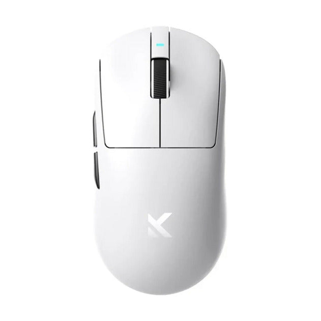 Souris de jeu ultra sans fil Mchose a7 (blanche, jusqu'à 26 000 dpi, Bluetooth USB-C 2,4 GHz)