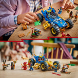 Lego Ninjago - jouet de construction de voiture transformable de Jay (71856)