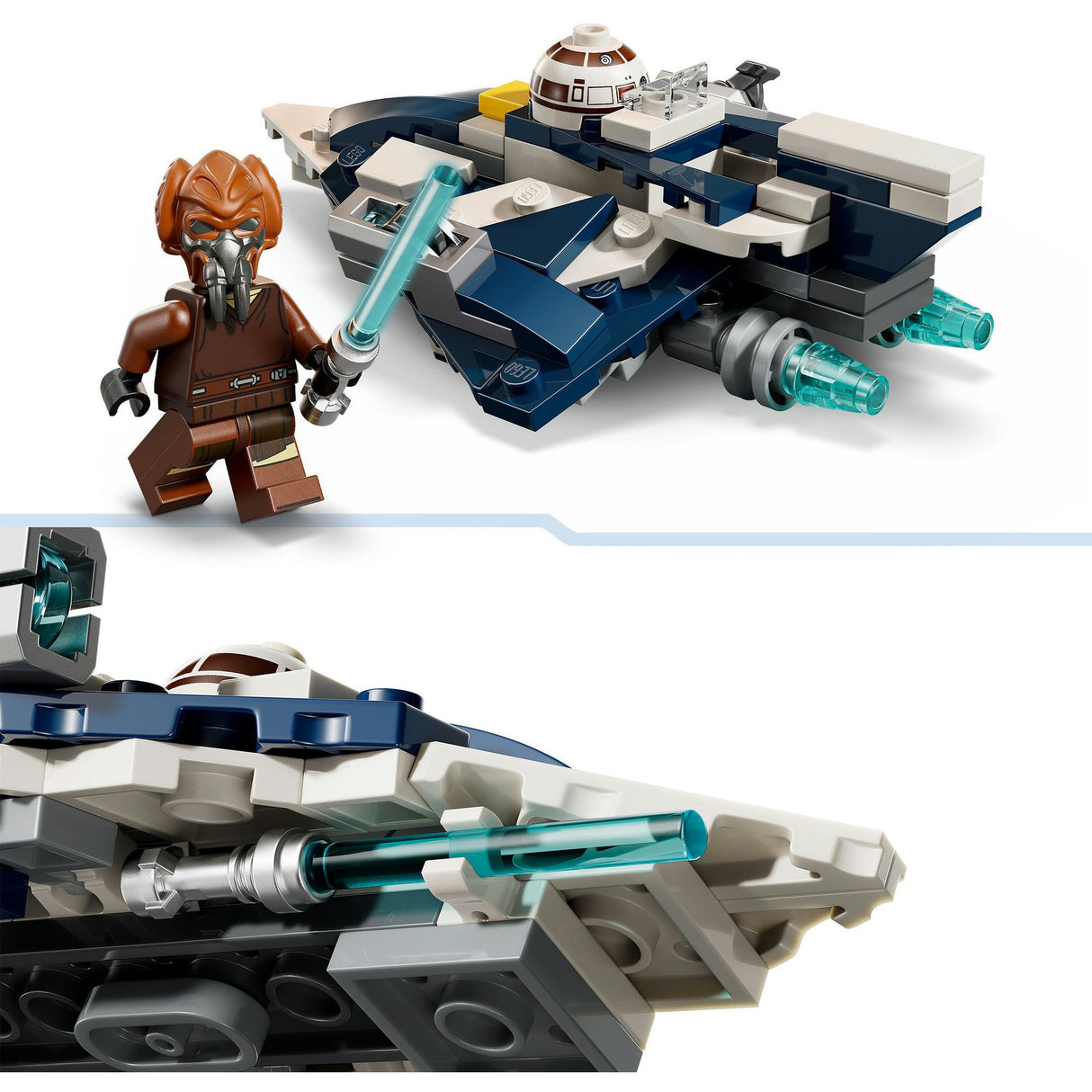 Lego Star Wars 75400 Microfighter Jedi Starfighter Plo Koons