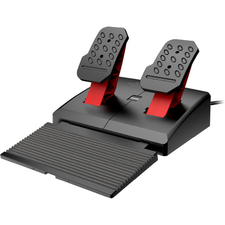 Hori mario kart racing wheel pro deluxe simulatorset (rood zwart, nintendo switch 2, nintendo switch, nintendo switch oled, pc)