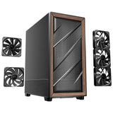 Boîtier tour midi Antec flux se (noir | 2x USB-A | 1x USB-C)