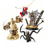 Lego Marvel Ultimate Battle : kit de construction Spider-Man contre Sandman - 76334