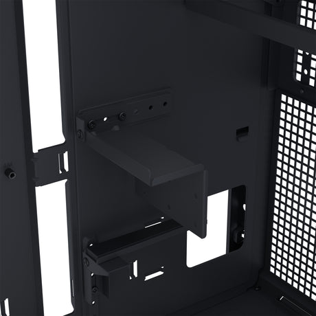 Asus prime ap303 - mesh panel midi tower behuizing (zwart | 2x usb-a | 1x usb-c)
