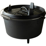 The Windmill Dutch Oven Poêle de cuisson 9 qt (noir, ø 31,5 cm | 8,5 litres)