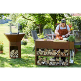 Barbecook Nestor Buddy de table en acier corten
