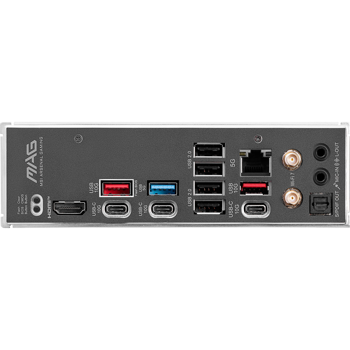 Carte mère MSI Mag B850 Tomahawk Max WiFi Socket AM5 (RAID, 5 Go-LAN, WiFi 7, BT, Son, ATX)