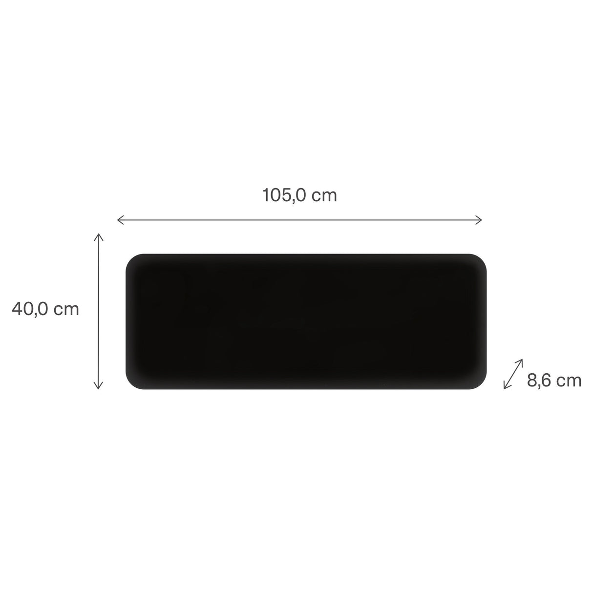 Panneau chauffant wifi Mill steel pa1300wifi4 noir, convecteur 1300 watts (noir, wifi 2,4 ghz (wifi 6), bluetooth 5.2, zigbee 3.0 + app)