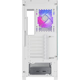 Boîtier mini tour Silverstone lucid 05 (blanc | 2x USB-A | 1x USB-C | RVB | verre trempé)