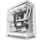 Boîtier tour midi Nzxt h6 flow (blanc | 2x USB-A | 1x USB-C | verre trempé)
