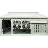 Rack minier Inter-tech 4f28, boîtier de serveur (noir | 2x USB-A)