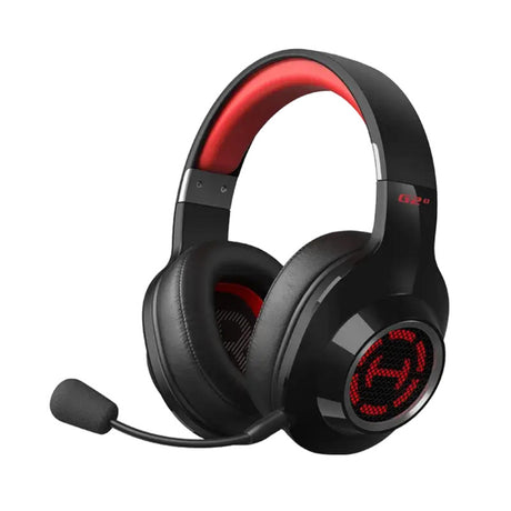 Edifier G2 S Casque de jeu sans fil 7.1 Casque de jeu supra-auriculaire (noir rouge, RVB, Bluetooth 2,4 GHz USB)