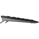 Clavier sans fil Cherry stream, clavier (noir, disposition européenne (qwerty), technologie sx)