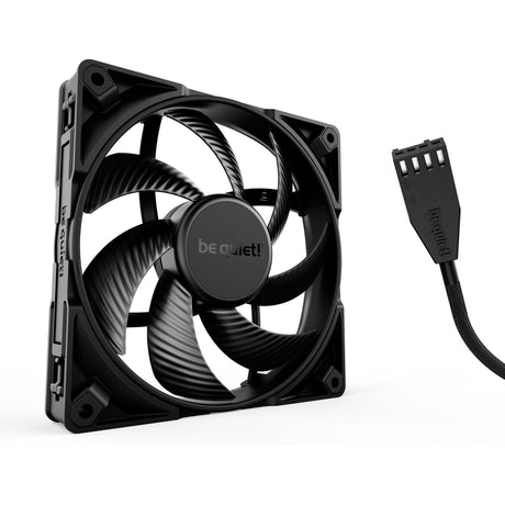 Soyez silencieux! Ventilateur de boîtier Silent Wings Pro 4 PWM (noir, 140 x 140 x 25 mm)