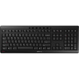 Clavier sans fil Cherry stream, clavier (noir, disposition européenne (qwerty), technologie sx)