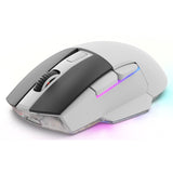 Souris de jeu Sharkoon Skiller sgm50w (blanc, 400 - 6400 dpi, LED RVB)