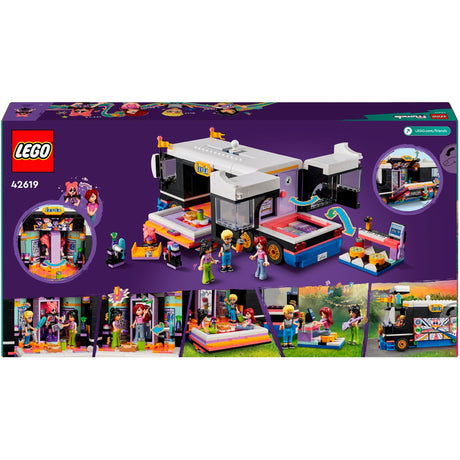 LEGO LEGO Friends 42619 tourbus de popster