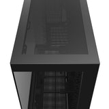 Boîtier tour midi numérique Deepcool ch690 (noir | 2x USB-A | 1x USB-C | verre trempé)