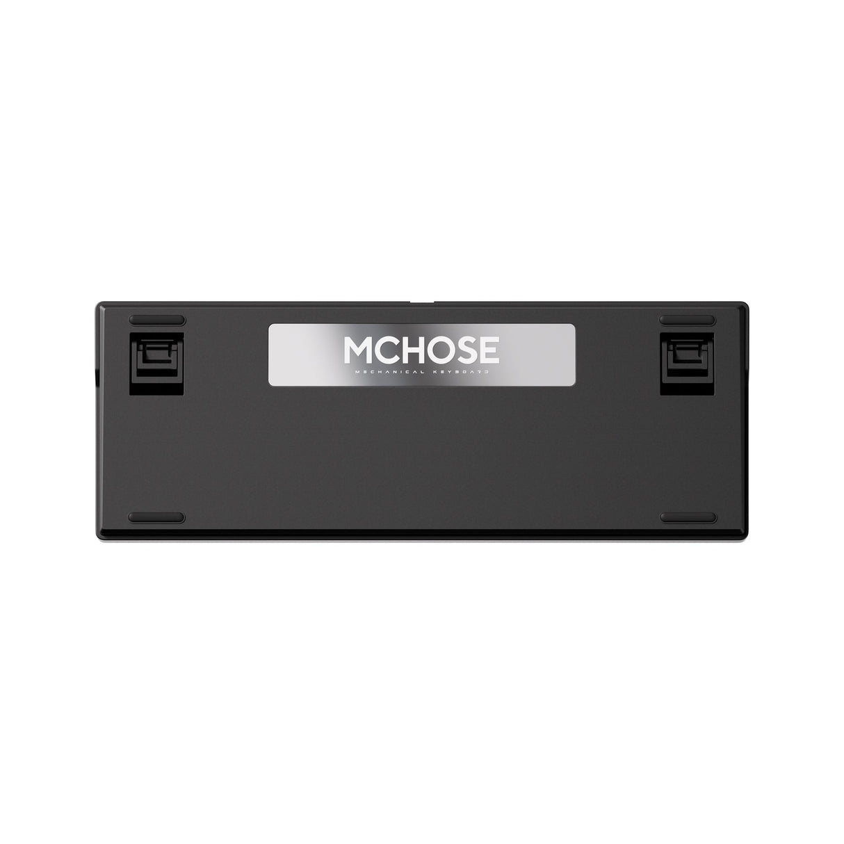 Mchose g98 pro noir rose chou tofu v2 sans fil tri-mode personnalisé clavier de jeu RVB mécanique (noir, disposition américaine (qwerty), ktt chou tofu v2, RVB, échange à chaud, pbt gravé sur le côté, sans fil | Bluetooth | USB-C)