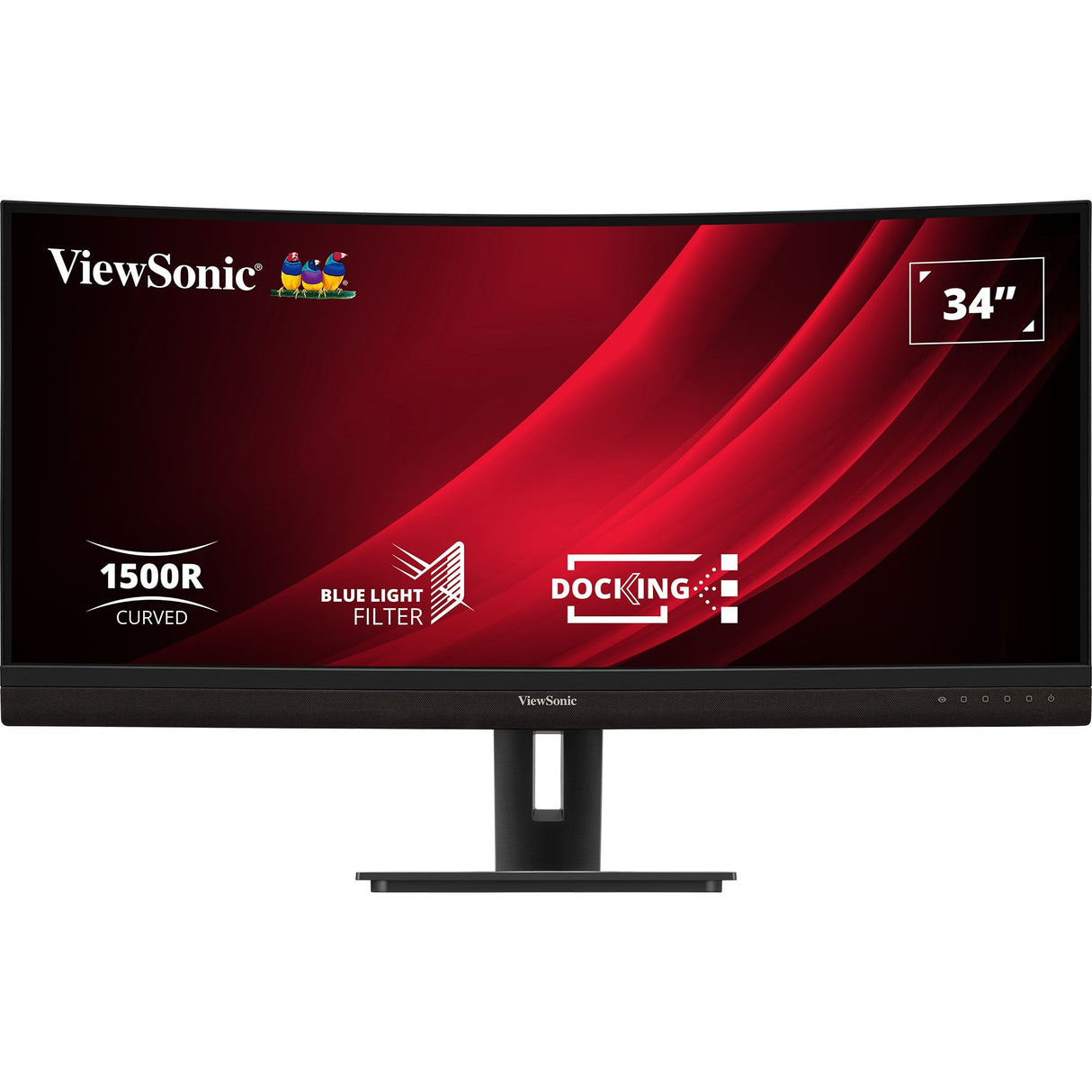 Viewsonic UwQHD Moniteur d'accueil incurvé VG3456C 34 Ultrawide (noir (mat), 2x HDMI, 1x Display Port, USB-A, USB-B, USB-C, LAN, Audio)