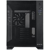 Boîtier Chieftec Visio Air Midi Tower (noir | 2x USB-A | 1x USB-C | verre trempé)