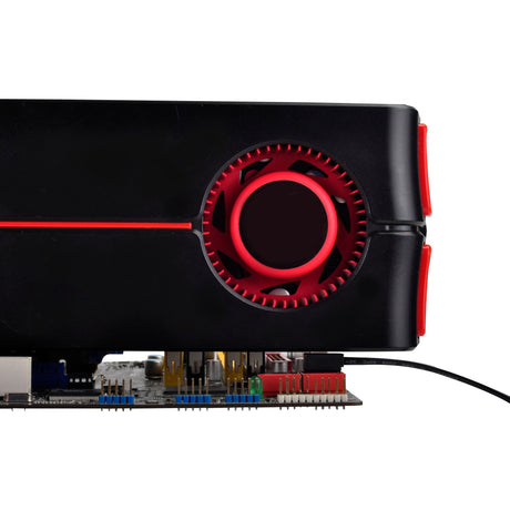 Câble Silverstone sata iii 30 cm (noir, 6 Go, connecteur profil bas, cp11b-300)