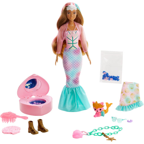 Couleur de Mattel révéler la sirène de la mode fantastique