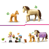 Lego Friends 42695 remorque avec cheval et poulain