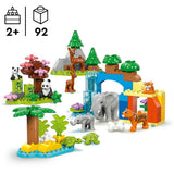 Lego duplo town 10446 familles 3 en 1 d'animaux sauvages