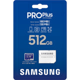 Samsung Pro plus 512 Go Microsdxc (2023)