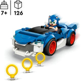 Lego Sonic le hérisson 77117 Sonic Car : Speed Star Lightning
