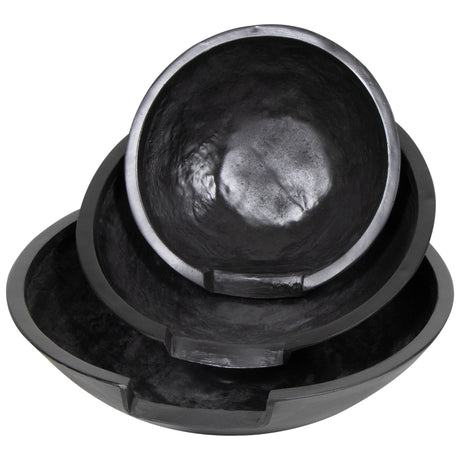 Ubbink - jeu d'eau acqua arte nova scotia 2 (noir, avec pompe 1600 l h)