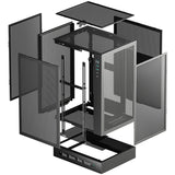 Boîtier mini-tour numérique Deepcool ch170 (noir | 2x USB-A | 1x USB-C)