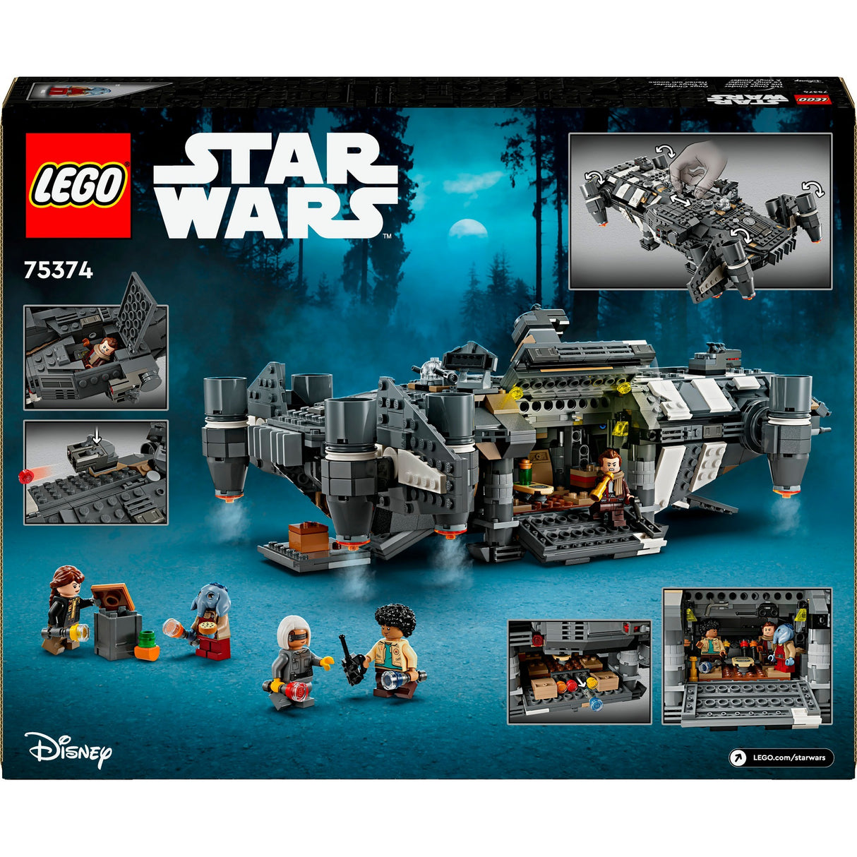 Lego star wars 75374 la cendre d'onyx
