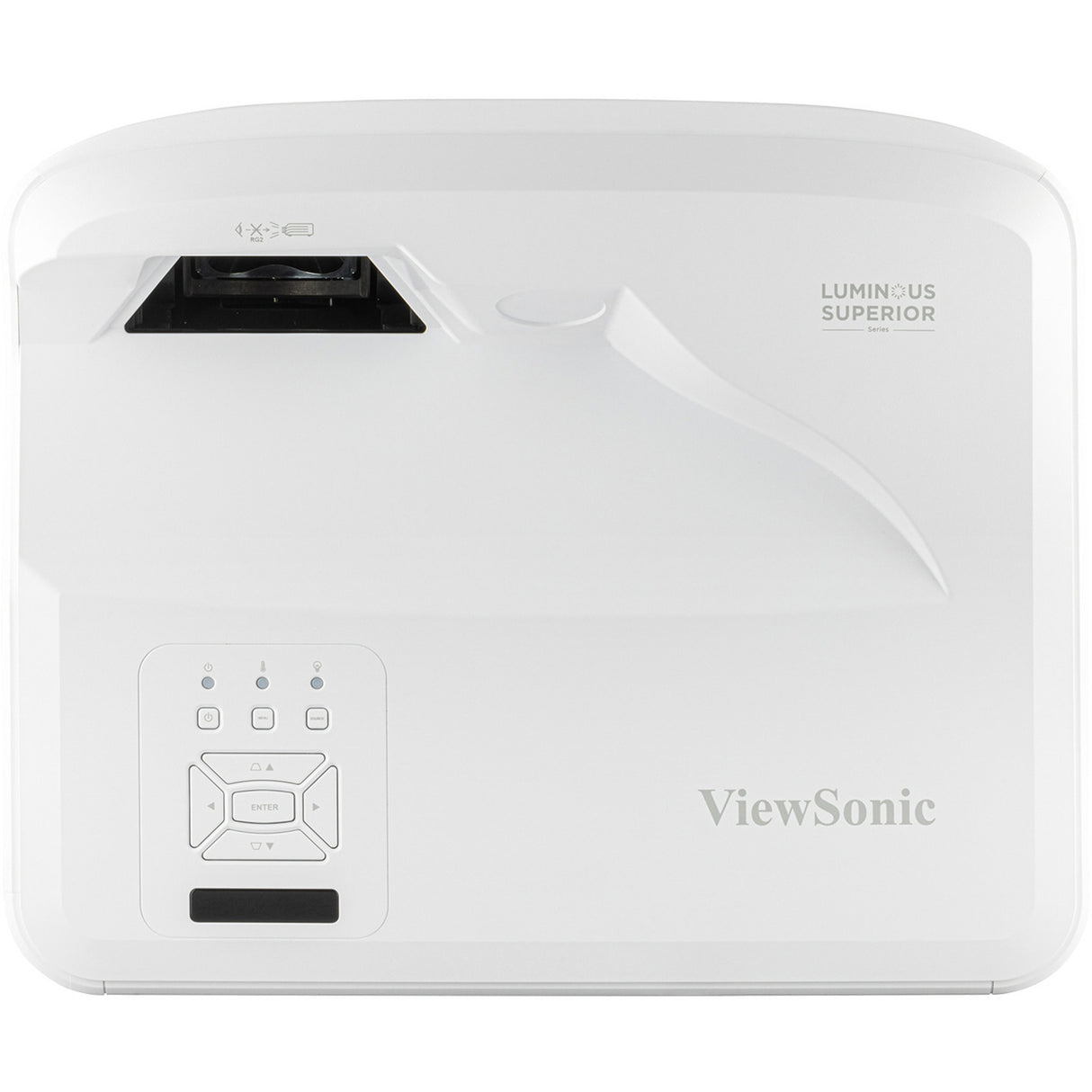 Viewsonic ls832wu wuxga projecteur laser à focale ultra courte (blanc, 5000 ansi lumens)