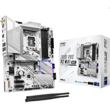 Carte mère Asrock Z890 Pro RS WiFi White Socket 1851 (blanc, RAID, 2,5 Go-LAN, Wi-Fi 6e, BT, Sound, ATX)