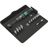 Wera click-torque a6 set 1 clé dynamométrique (noir vert)