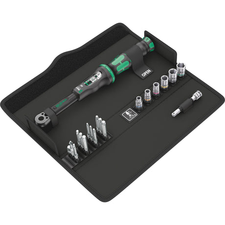 Wera click-torque a6 set 1 - clé dynamométrique 1 4 (2,5-25 nm)