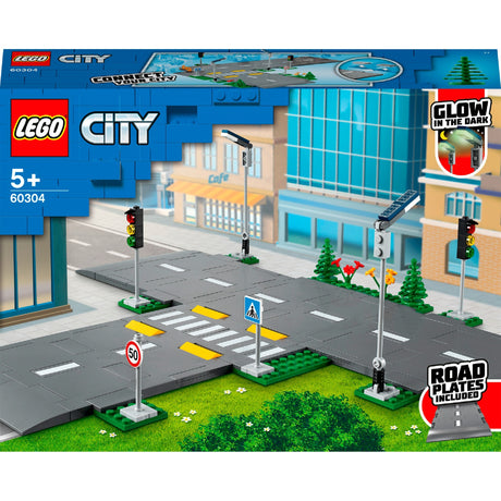 Plaques routières Lego city 60304