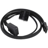 Silverstone Silverstone Slim Sata 2-en-1 Câble de données + adaptateur d'alimentation