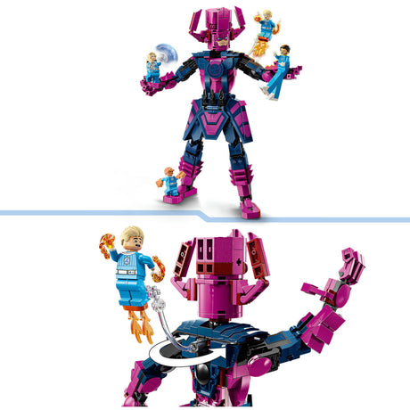 Lego Super Heroes Marvel 76316 Figurine de construction Les Quatre Fantastiques contre Galactus