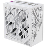 Alimentation modulaire Asus rog strix platine blanc édition 1000 watts (blanc, 1x 12v-2x6, 4x pcie)