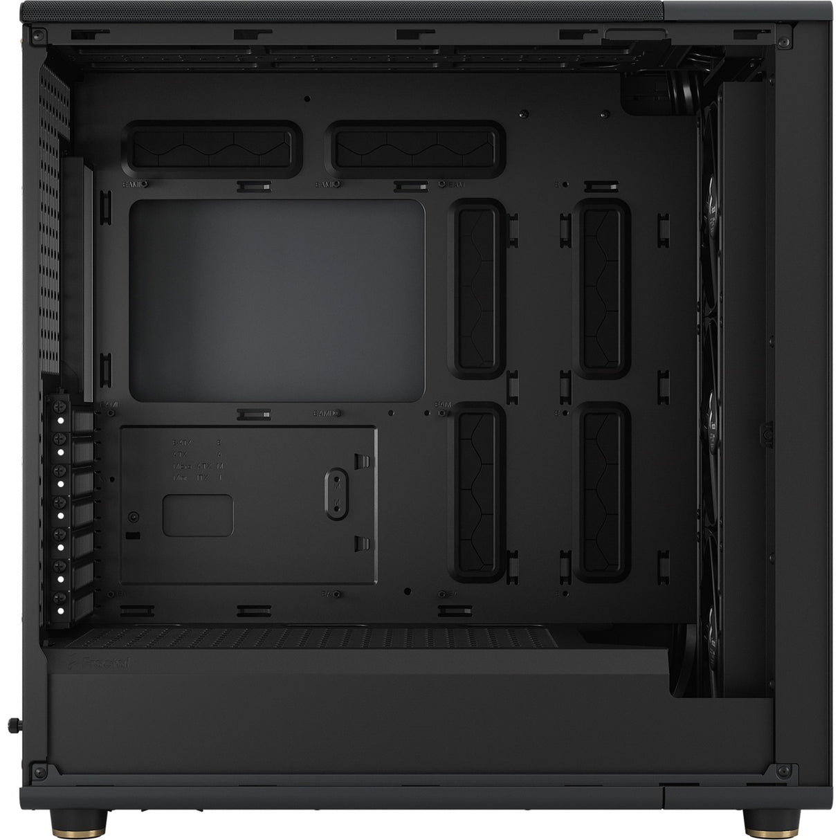 Conception fractale conception fractale nord xl charbon de bois noir tg sombre