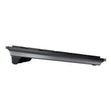 Cherry KW 9100 slim, clavier (noir argenté, disposition UE (QWERTY), commutateurs à ciseaux, ABS, USB-C, 2,4 GHz, Bluetooth)