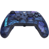 Manette Powera Advantage avec câble pour Xbox Series X|s - Fortnite : Victory Royale (bleu foncé, Xbox Series X|s, Xbox One, PC)