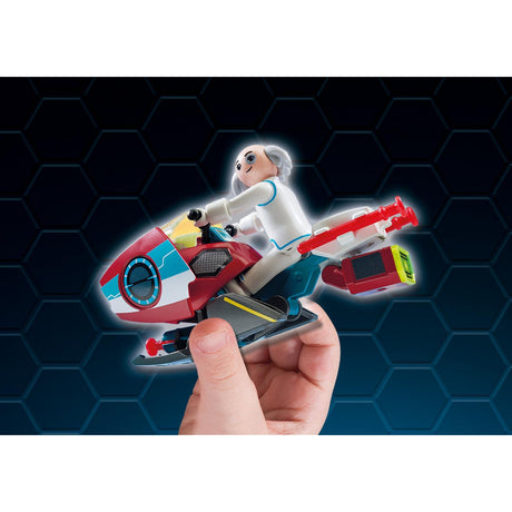 Playmobil Super 4 Skyjet avec le Dr X Robot