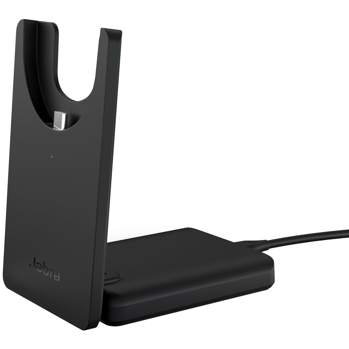 Jabra évolue2 55, incl. support de chargement pour casque supra-auriculaire (noir, stéréo, uc, usb-c, link380c)