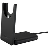 Jabra évolue2 55, incl. support de chargement pour casque supra-auriculaire (noir, stéréo, uc, usb-c, link380c)