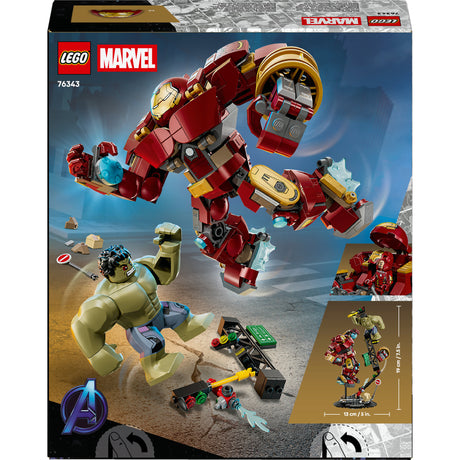 Lego super heros 76343 merveille bataille ultime : hulkbuster contre hulk
